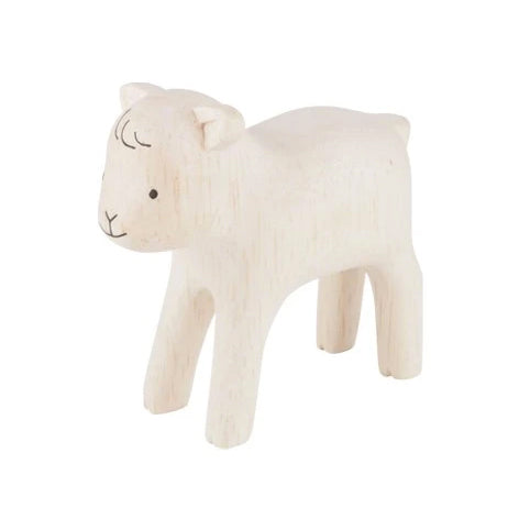 Tiny Wooden Goat