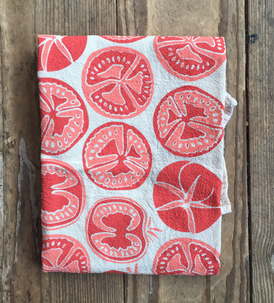 Tomatoes Tea Towel