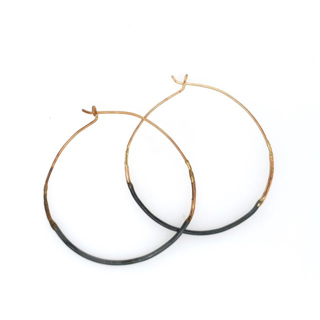 Small Ombre Hoops