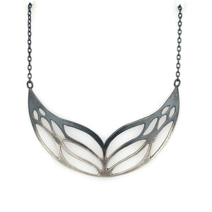 Winged Crescent Necklace