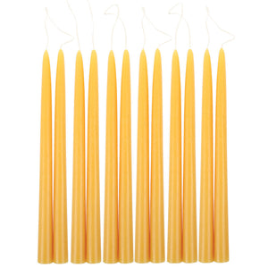 12" Taper Candles - Saffron - KESTREL